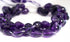 Amethyst Faceted Top Drilled Tear Drops, 9x13 mm, rich purple color, (AM-SDTR-9x13(29))